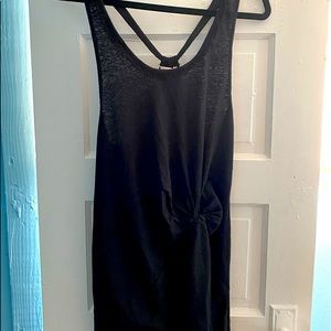 Victoria Secret - Medium cotton black swim suit cover up